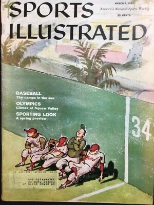 SPORTS ILLUSTRATED ~ March 7 1960 ~ Spring Training Camp ~ REAL NICE!!! - Image 1 of 4