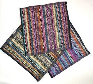 8 Waschlappen Handtuch Seiftücher Set Seiftuch Seiflappen Motive Dunkel - Bild 1 von 1