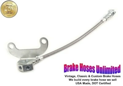 MANGUERA FRENO TRASERA INOX MERCURY MONTEGO 1972 1973 1974, con 351 400 429 460 motor Foto 1 de 2