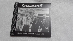 DISCHARGE Early Demos March/June 1977 CD Radiation Records digipak UK punk - Imagen 1 de 3