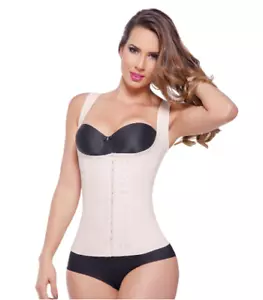 Vest Chaleco Latex Fajas Colombianas Moldeadora Reductora de Abdomen - Picture 1 of 5