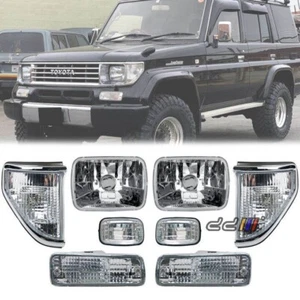 Front Headlight Corner Light Side Marker For Toyota Land Cruiser Prado LJ78 - Picture 1 of 6