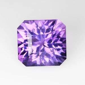Purple Amethyst 4.65 Cts Rose De France Fancy Precision Cut Natural Gemstone - Picture 1 of 2
