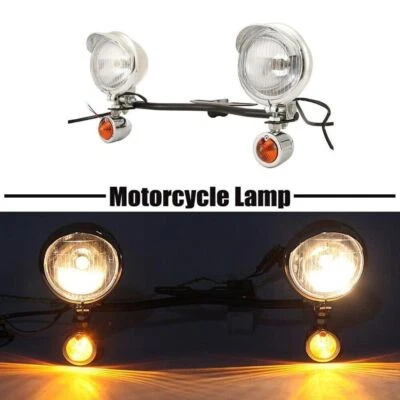 Señales de barra de luces de paso para Yamaha V-Star XVS 650 950 1100 Classic Silverado Foto 1 de 4