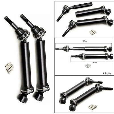 Steel Front Rear Drive Shaft CVD 7151 Kit for TRAXXAS 1/16 EREVO SUMMIT Mini E S - Image 1 of 4