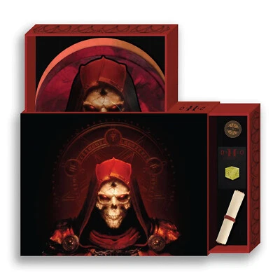 Diablo II Resurrected 3 LP Vinyl Record Deluxe Box Set Blizzard Exclusive /1500 - Image 1 of 4