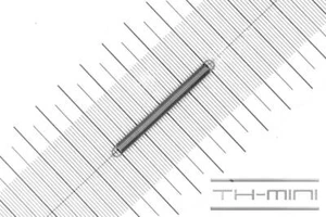 Molla di trazione 0,5 mm gancio occhiello 3,7 x 43,8 mm 1,2 kg spirale acciaio inox metallo - Foto 1 di 1