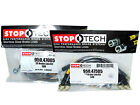 Stoptech Stainless Steel Braided Brake Lines (Front &amp; Rear Set / 47005+47505)
