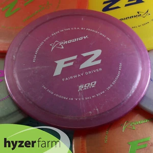 Prodigy F2 500 *elige tu peso y color* Disco de golf Hyzer Farm conductor de calle - Imagen 1 de 15