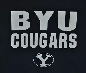t-shirt large byu cougars bringham young university mormon 21,5 inches pit 2 pit - Bild 1 von 3