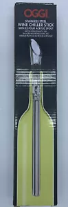 Oggi Wine Chiller Stick with EZ-Pour Spout, One size, Stainless Steel - Picture 1 of 4