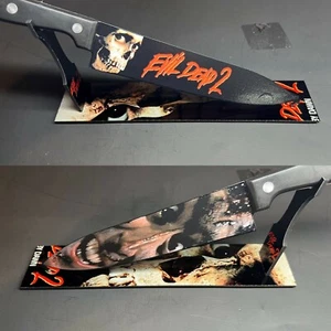 Cuchillo Evil Dead 2 1987 con soporte sublimado - Imagen 1 de 6