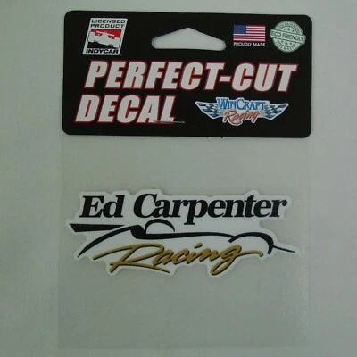 Ed Carpenter Racing Vinyl Perfect Cut Decal IndyCar Indy 500 - Image 1 of 4