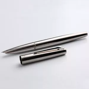 MAJOHN Ti200 Titanium Alloy Fountain Pen Modular Steel/14K Gold F Nib Supply #P - Picture 1 of 12