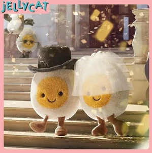 New Jellycat Amuseables Boiled Egg With Tags Dust Bag Series Roll Soft Toys Gift - Picture 1 of 14