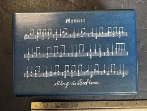 carillon vintage reuge movimento musicale svizzero Beethoven 36 Note - Foto 1 di 12