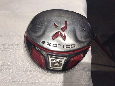 Tour Edge Exotics XCG3 3 Fairway Wood 15* Fujikura Motore Exotics Stiff Mens RH - Image 1 of 3