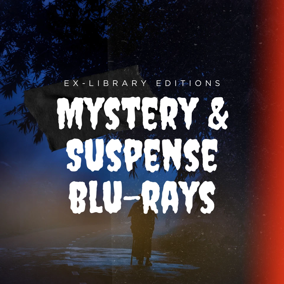Mystery & Suspense Blu-Rays - Build Your Own Lot! - Ex-library editions - Image 1 of 1