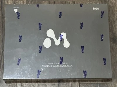 2023/24 Topps Mercury Victor Wembanyama Factory Sealed Hobby Box 2 On Card Autos