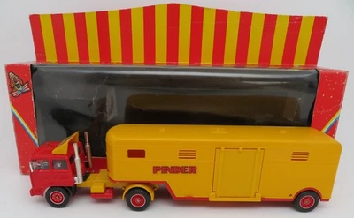 VEREM SOLIDO 1987 CAMION RENAULT G260 TURBO SEMI ANIMALI CIRCO PINDER 1/60 802 - Immagine 1 di 4