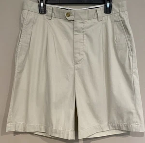 Callaway Shorts Men 34 Khaki Chino Casual Outdoor Active Performance Golf Walk - Picture 1 of 5