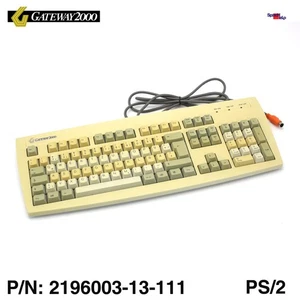 Gateway 2000 2196003-13-111 Ps/2 Keyboard German De Qwertz Computer 10 - Picture 1 of 6