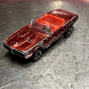 Hot Wheels Redline Custom Firebird, rot, 1968 Hong Kong, rotes Interieur - Bild 1 von 11