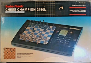 Radio Shack Chess Champion 2150L LCD Schachbrett 64 Stufen Kasparov Endorsed - Bild 1 von 9