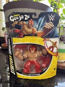 Figura de acción Rey Mysterio Heroes of Goo Jit Zu WWE NUEVA superestrellas elásticas nueva en paquete - Imagen 1 de 8