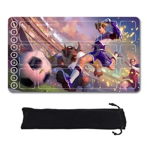 Ezreal - League Of Legends Riftbound Playmat 24x14 in + Free Storage Bag - Picture 1 of 15