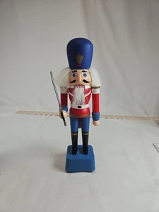 Schmid 1991 Hand Painted Musical Nutcracker "Parade of The Wooden Soldier" Works - Picture 1 of 5
