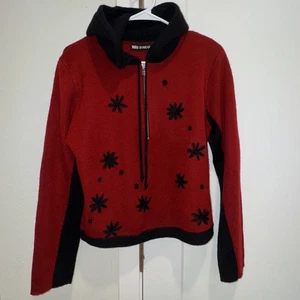 Nils Damen S Skipullover 1/4 Zip Langarm blau/grau mit weißem "SKI" - Bild 1 von 11