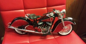 New Ray Road Rider Collection 1948 Indian 1:6 Black And Red - Picture 1 of 4