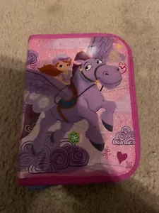 Princess Sofia Pencil And Marker Set And Case Used - Picture 1 of 6