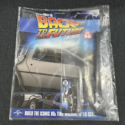 1:8 Build The Back To The Future Delorean Parts Issue 096 Eaglemoss Collections - Image 1 of 2