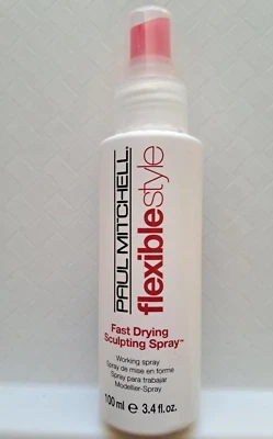 Spray para esculpir de secado rápido estilo flexible Paul Mitchell, 3,4 oz NUEVO Foto 1 de 4