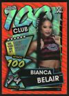 2021 Topps Chrome WWE Slam Attax Orange Refractors #184 Bianca Belair 100 /25