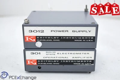 Keithley Power Supply 3012 & 301 Solid State Electrometer Operational Amplifier - Image 1 of 4
