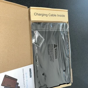 Arteck Ultra-Slim Bluetooth Keyboard Compatible with Ipad 10.2-Inch/Ipad Air/Ipa - Picture 1 of 3