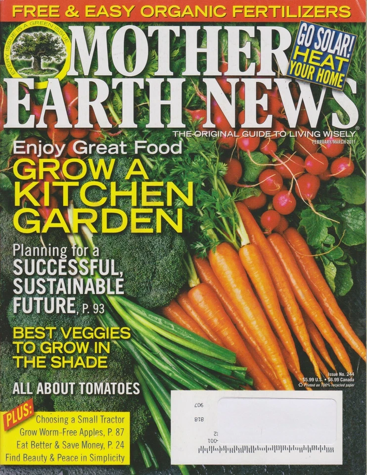 Mother Earth News February/March 2011 Enjoy Great Food - Grow a Kitchen Garden ( Foto 1 de 1
