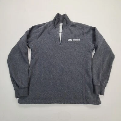 Suéter Deportivo Tek Para Mujer Gris Medio Cremallera Pullover Informal Elegante Damas Foto 1 de 4