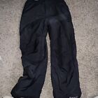 Black Dot Mens Waterproof Snow Ski Or Snowboarding Pants Black Size Xl 36-38
