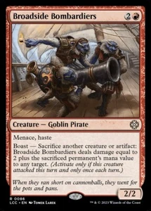Broadside Bombardiers NM MTG The Lost Caverns of Ixalan LCI LCC Magic - Bild 1 von 3