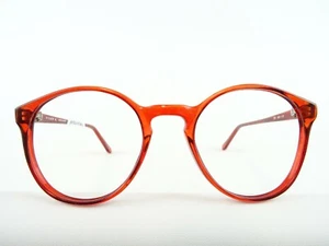 Gafas de pantuflas pequeñas rojo brillante gafas de culto estructura de plástico unisex mercancía de marca talla S - Imagen 1 de 7