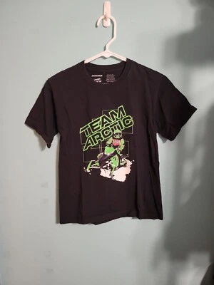 Team Arctic Cat Arcticwear Snowmobile Black T-Shirt Size Youth Large - Image 1 of 4