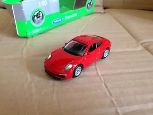 WELLY NEX auto scala 1/60 1-60 PORSCHE 911 991 CARRERA S - Imagen 1 de 6
