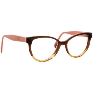 Prada Eyeglasses VPR 01U-F VX5-1O1 Brown Pink Gradient Cat Eye Italy 52[]17 140 - Picture 1 of 6