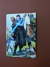 2021 topps chrome star wars galaxy #92 Student Becomes The Teacher