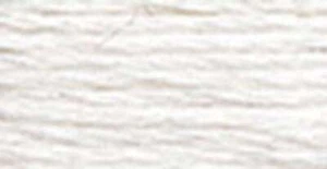 DMC Pearl Cotton Ball Size 8 87yd Snow White - Picture 1 of 1