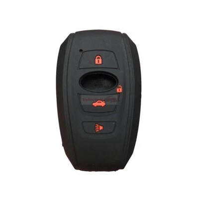 Fit Subaru Forester Ascent WRX 4 Button Smart Remote Key Fob Silicone Case Cover - Image 1 of 4